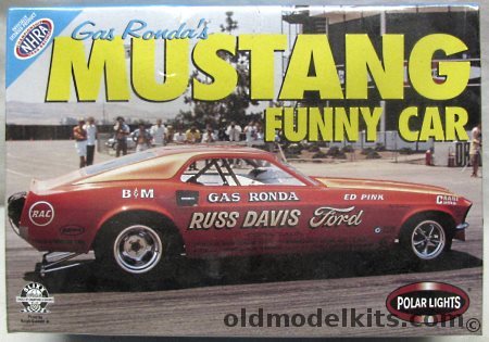 Polar Lights 1/25 Gas Ronda Mustang Funny Car Longnose, 6506 plastic model kit